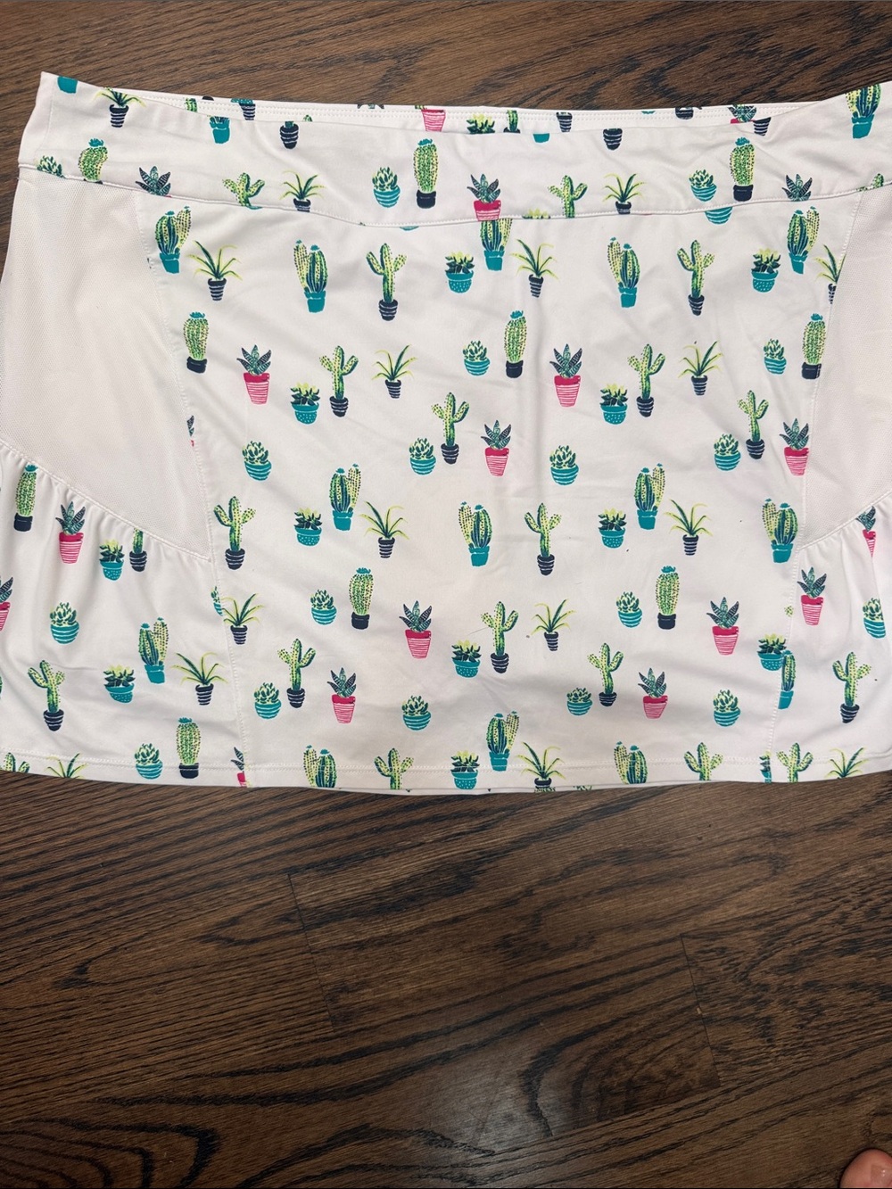❤️Women’s White Cactus-Print Skort